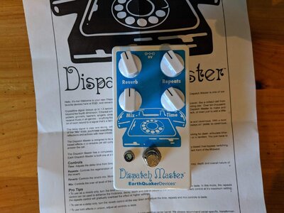 EarthQuaker Devices Dispatch Master V2