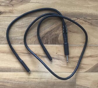 Custom ‘twin’ speaker cable