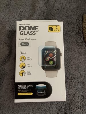 Another Price Drop! Whitestone Dome Apple Watch Series 4 40mm Screen Protector