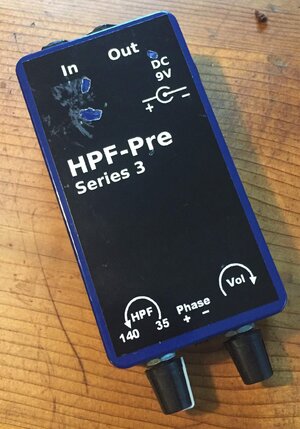 Fdeck HPF-Pre 3 High Pass Filter