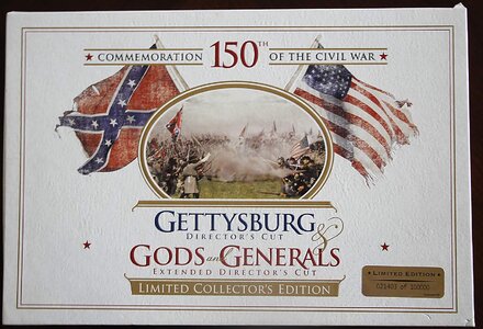 Gettysburg/Gods and Generals Limited Edition DVD Set