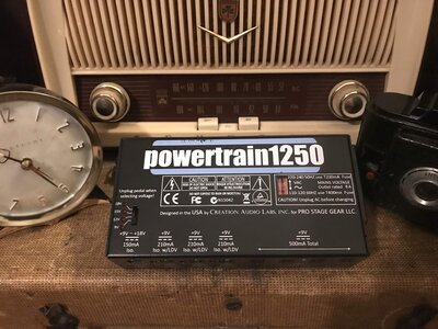 Pedaltrain Powertrain 1250 Effects Power Supply