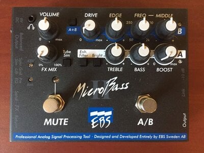 EBS MicroBass II Preamp and D.I.