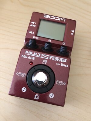 Zoom MS-60B with AC Adaptor price lowered