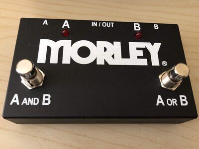 Morley ABY 2-button Pedal