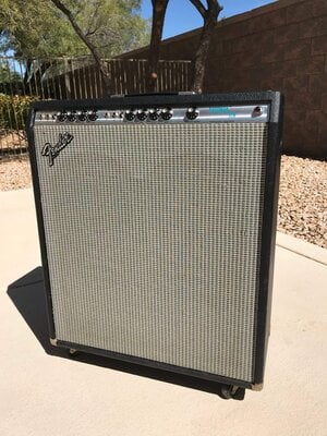 1979 Fender Bassman Ten Vintage Silverface Tube 4x10 Amplifier original owner!