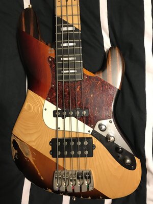 The Original Sandberg Patchwork Bass “Sybil”