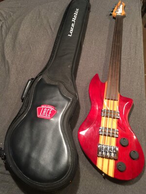 Lace Helix Fretless Bass