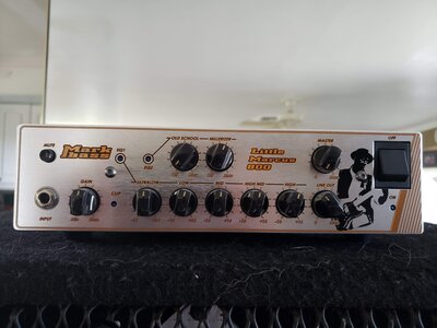 Mark Bass Little Marcus 800 bass amp - as new