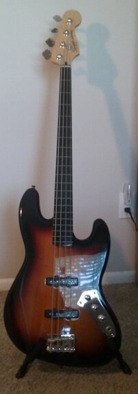 FS: Squier VM Fretless Jazz Bass (Mint Condition)