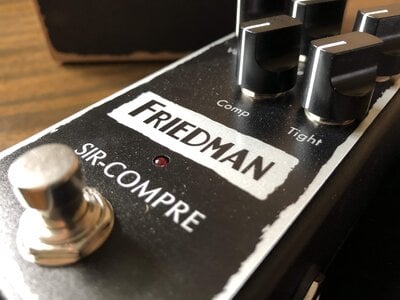 Friedman Sir-Compre Dirty Compressor/Boost/OD **Like New** With box, voltage doubling cable, goodies