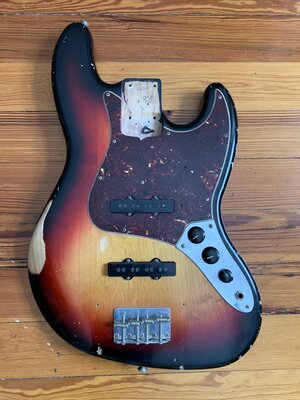 Fender Road Worn 60s jazz bass body loaded 2009