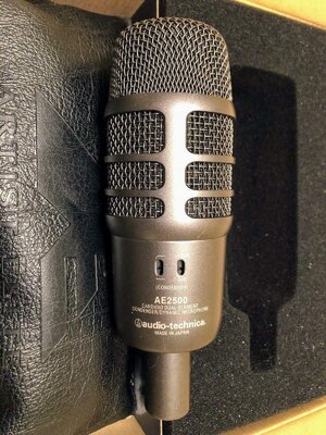 Audio Technica AE2500 Dual-Element kick drum microphone