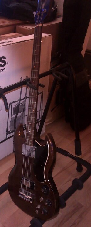 Gibson EB-3 bass guitar (Vintage)