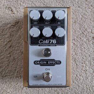 Origin Effects Cali76 Compact Bass Compressor Pedal - Unused/NIB