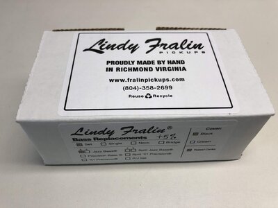 Lindy Fralin 4 String  String Jazz pickups