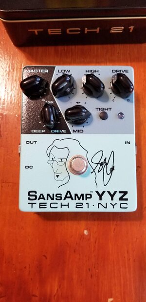 Tech 21 Geddy YYZ Pedal