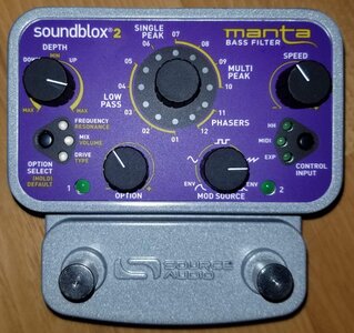 Source Audio Manta Bass Filter - SA223