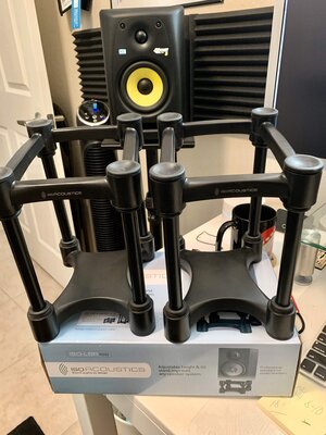 IsoAcoustics ISO-L8R155 Medium Studio Monitor Stands