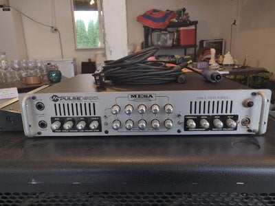 Mesa Boogie M-Pulse 600 owned by RATM bassist PRICE DROP!!!