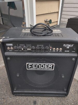 Fender Rumble 75 in great condition!