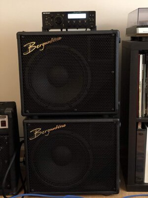 Bergantino B Amp and 2x REF112