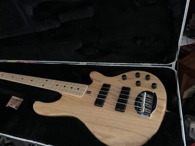 New Price w/shipping. 2007 Lakland Skyline MIK 44-01 Natural w/Levy’s gig bag