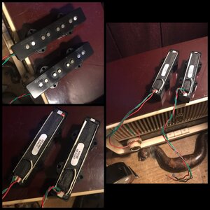 DiMarzio Area J, Jazz Bass Pickup Set