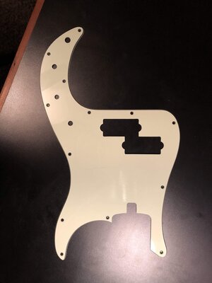 Sadowsky HPJ4 Pickguard White