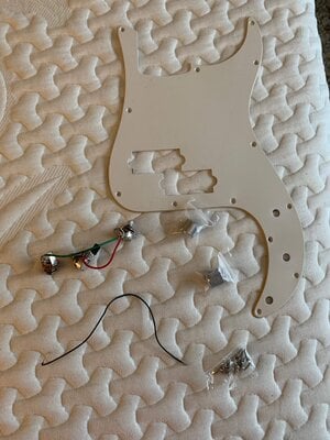 Squier Affinity Precision P Bass Parts - REDUCED