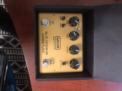 MXR SUB OCTAVE BASS FUZZ