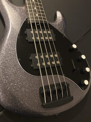 Musicman Stingray 5 HH Special Charcoal Sparkle