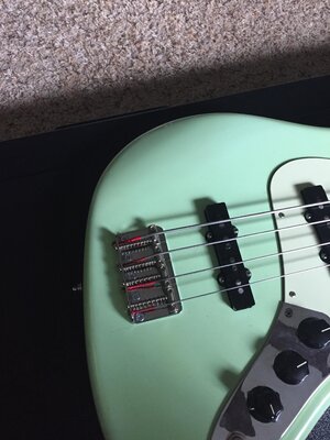 Surf Green MJT Jazz Loaded (Suhr & Aguilar)