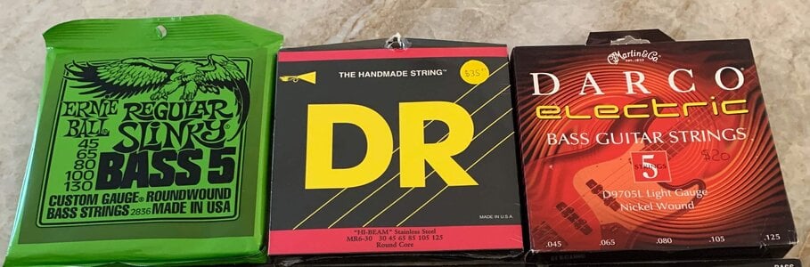 5/6 String Sets: DR, Ernie Ball, Martin & Co/Darco (NEW)