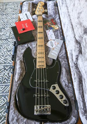 Fender American Elite Jazz V Bass