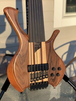 Laurus Quasar T400 6 string fretless