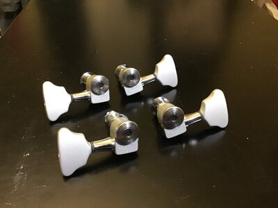 $45 Sperzel TrimLok Locking Tuners Lightweight Satin Chrome 2X2 4 In-line