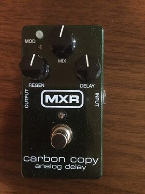 MXR Carbon copy analog delay