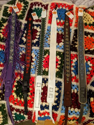 Custom JODI HEAD straps: new and used