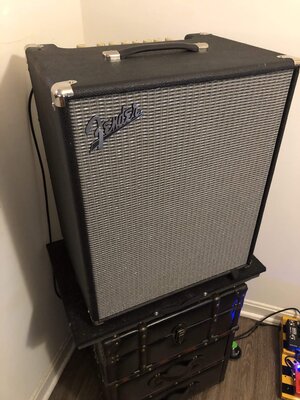 Fender Rumble 500 v3 210 combo w/channel switch