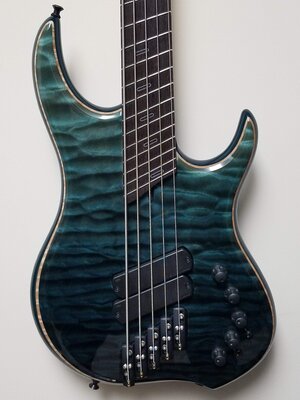 Dingwall Z2 - Select Quilted Maple top w/"Stormy Sea Fade" custom finish