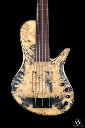 Adamovic Light 5 singlecut - Buckeye Burl