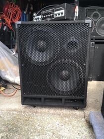 Eden 212 bass cab upgraded to NEO - Super Light 600w@4ohms !