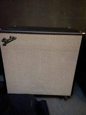 Fender 4X10 Bass Speaker Neo Cabinet - $550