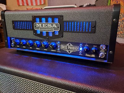 Mesa/Boogie four:88 and Powerhouse traditional 4x10