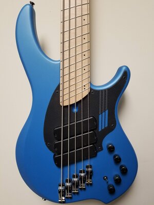 New 2020 Dingwall Combustion NG3 5-string - Laguna Seca Blue