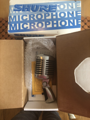 Shure 55SH II Microphone ('Elvis' Mic) MINT COND Price Drop