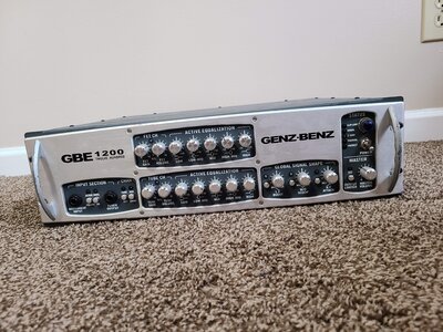 Price Dropped: Genz Benz GBE-1200 Amp