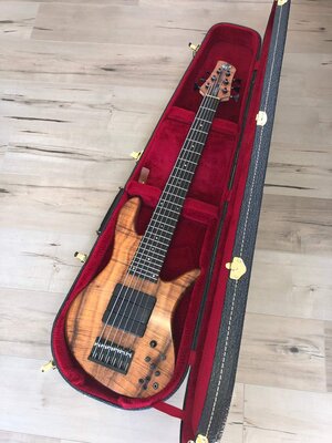 Fodera Emperor Elite 6 String 5A Koa Top