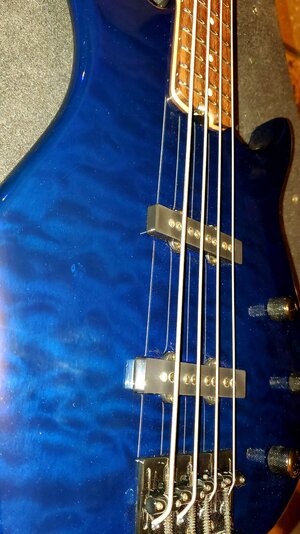 Peavey Millenium 4 BXP 2005 Blue Quilted